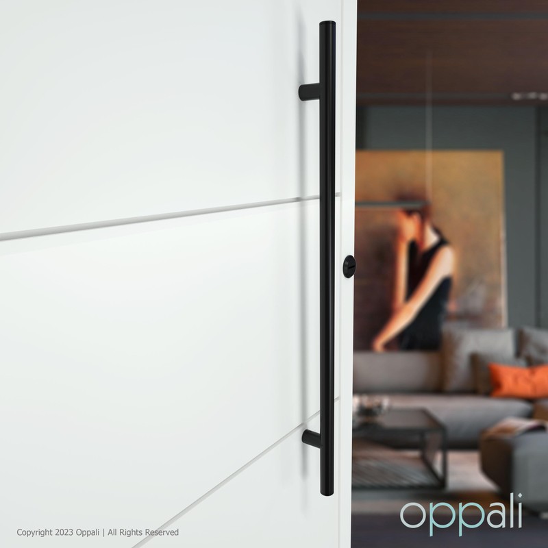 oppali Black Stainless Steel 304 Entrance Door Pull Handle |