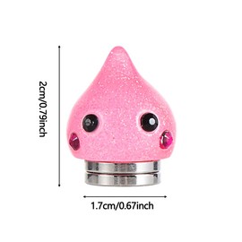 DSLONG 6PCS Diamond Painting Magnet Cover Holder, Diamond Painting Magnet Cover, Cross Stitch Diamond Painting Holder, Suitable for DIY Diamond Painting Colored Art (Cute)