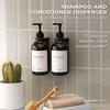 MaisoNovo Shampoo and Conditioner Dispenser - Shower Soap Dispenser Wall