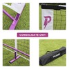 PIKASEN Portable Pickleball Net System - Regulation Size Pickle Ball