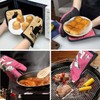 ZHANTUONE What Funny Heat Resistant Oven Mitts and Pot Holders