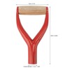 Shovel Handle Y Shaped 12.22in Inside Diameter Replacement Spade Handle