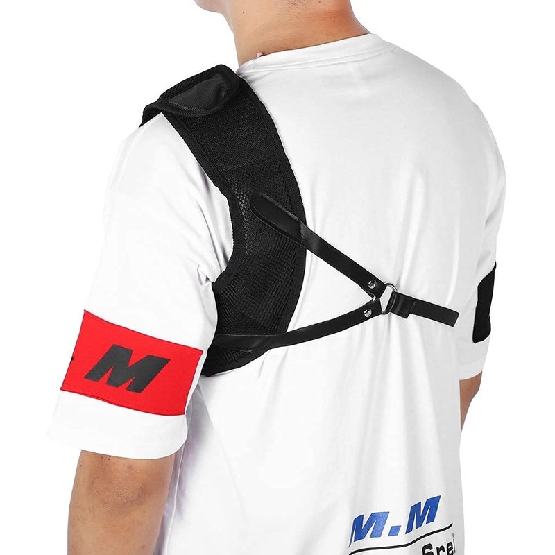 Namvo Archery Chest Guard Protection,Adjustable Bow Chest Guard Shooting Nylon