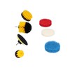7PCS Drill Brush Scrub Pads Scouring Pad Cleaning Kit for
