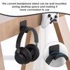 TYFGRT 1 x headphone storage box and 1 x wall