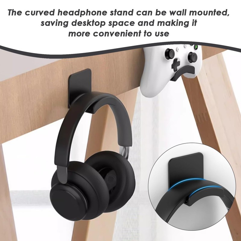 TYFGRT 1 x headphone storage box and 1 x wall