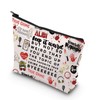 TSOTMO Morbid Crime Inspired Gift True Crime Club Makeup Bag