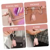 Healvian 3Pcs Portable Travel Bottles with Keychain Refillable Containers for