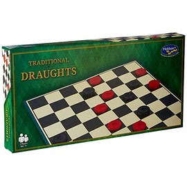 Holdson Traditional Board Game (Draughts) - 2 Players, Age 5+