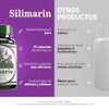 Silimarina 500 Por Cápsula Cápsulas Suplemento Alimenticio Extracto Natural Cardo