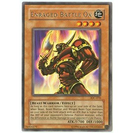 Yu-Gi-Oh! - Enraged Battle Ox (IOC-070) - Invasion of Chaos - Unlimited Edition - Rare