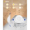 Ensenior 6 Pack 4 inch Gimbal Led Recessed Light with