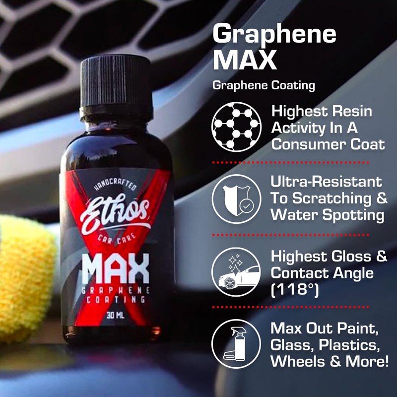 Graphene MAX Coating - Heavy Duty Protection - Graphene Ceramic
