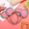 2 Pcs Cute Mouse Ears Headband for Kids and Adults