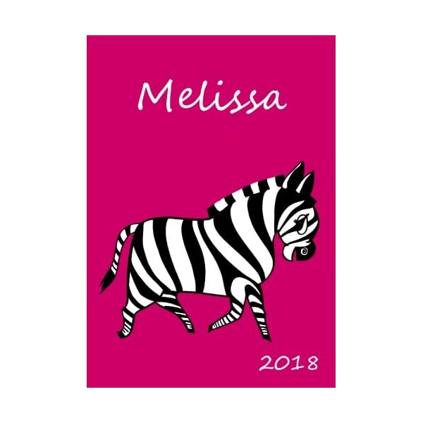 2018: personalisierter Kalender 2018 - Melissa - DIN A5 -