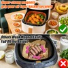 12PCS Air Fryer Magnets Silicone Buckle for Parchment Paper Liners,