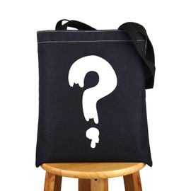 MYSOMY Soos Ramirez Tote Bag Mystery Shack Staff Question Mark Gifts Gravity Cartoon Gifts Bill Cipher Shoulder Bag (black？uk)