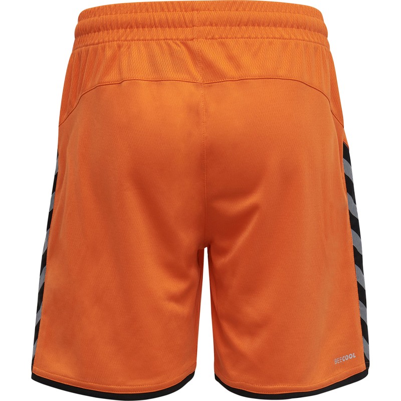 hummel hmlAuthentic Unisex Children's Kids Poly Shorts, orange, 164