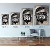 Keep It Open Inspirational Framed Office Wall Art Easy to