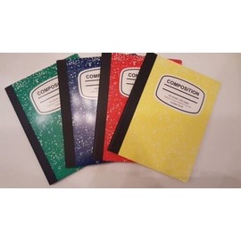Pallex Composition Notebook 100 sheets/200 pages multi color- Get one for $1.50