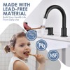 JAKARDA Two Handle 8inch Widespread Bathroom Faucet 3 Holes, Bathroom