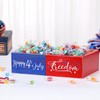 Vesici 2 Pcs 4th of July Candy Dish Patriotic Candy