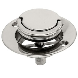 Westbrass D320-05 Roman Tub Drain Trim, 3-9/16" OD, Polished Nickel