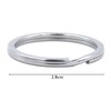 ebuyerfix 100 Pcs with 25mm to 28mm Round Key Rings