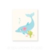 Sea Urchin Studio Ocean Wall Art for Girls, Blonde Mermaid-Seahorse-Dolphin