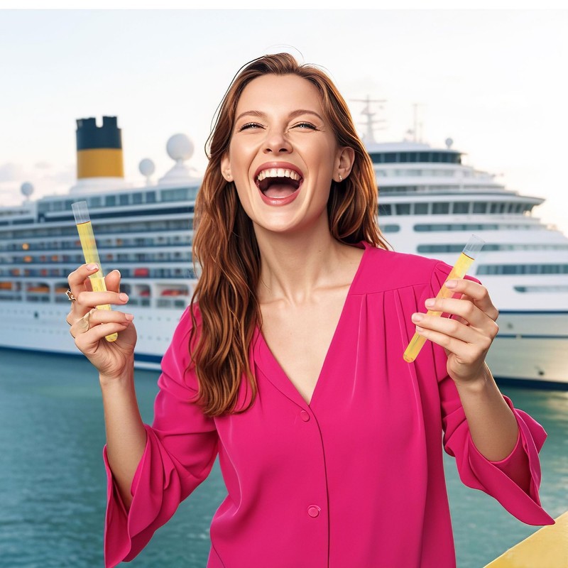 LiveBe Tampon Flask Set with Reusable Wrappers, Funnels, and Containers