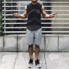 Cuerda para saltar crossfit box salto rapido tamaño ajustable mangos