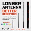 Votex - The Spartan - 13 3/4 Inch Rubber Antenna