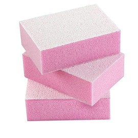 SILKLINE PROFESSIONAL Mini Buffing Blocks, Pink 150 150 grit