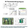 RV Thermostat, RV Thermostat Replacement for RV Camper, for Dometic
