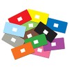 1200 Book Mixed Colour Coding School Library Book Index Labels