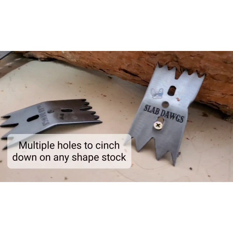 Slab Clamping Dogs for Woodworkers, Universal Clamps for CNC, Carving