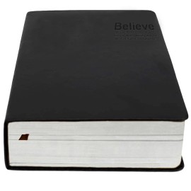 Lemical Thick Leather Journal Notebook 720 Pages Retro Thick Lined Paper Writing Jour...