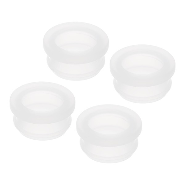uxcell Set of 4 Snap Rubber Grommets, Hole Plug Mount,