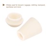sourcing map 16Pcs Bell End Stoppers Plastic Cord Rope End