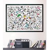 Clementoni Impossible Peanuts Puzzle 1000 Pieces with Poster