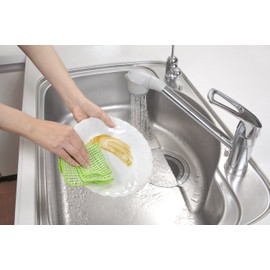 Sanko BO-49 Surprise Fresh Kitchen Sponge, Pink Green