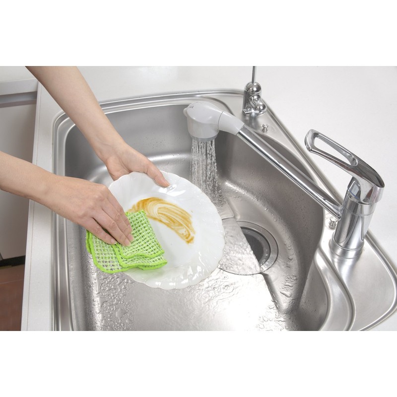 Sanko BO-49 Surprise Fresh Kitchen Sponge, Pink Green