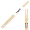 keepdrum 5A Hickory Drum Sticks Wood 3 Pairs + Stick