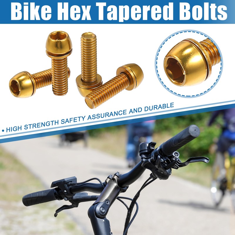 A ABSOPRO Bicycle Stem Screw Fixing Screw Handlebar Stem Bolt