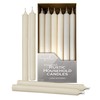 Hyoola 10 Inch Dinner Candles - 12 Pack - Wool
