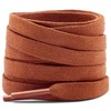 YFINE Flat Waxed Shoe Laces: Sneakers Shoelaces for Men&Women Boot