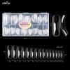 NMKL38 150Pcs Dual Forms Full Cover Nail Tips Upper Arched
