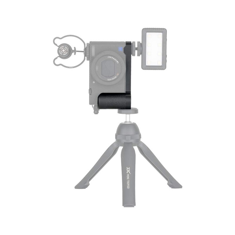 JJC Metal Hand Grip L Bracket Holder for Sony ZV-1