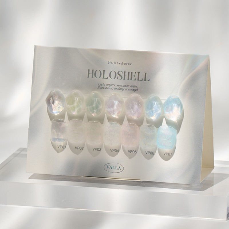 classic nail Balagel Holoshell powder gel + 30 parts /