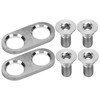 Mountain Bike Pedal Cleats Mounting Screws and Washers Titanium Alloy